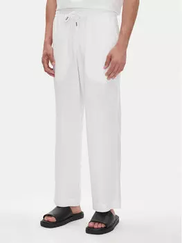 Брюки прямого кроя EM000586 AF12356 U0002 Emporio Armani, белый