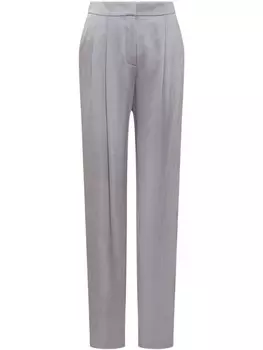 Брюки прямого кроя Emporio Armani, серый