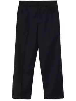 Брюки прямого кроя Emporio Armani, синий