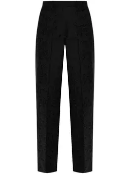 Брюки прямого кроя ETRO, черный