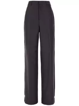 Брюки прямого кроя ETRO, серый