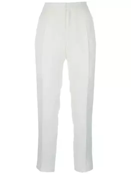 Брюки прямого кроя Fabiana Filippi, белый
