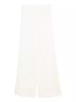 Брюки прямого кроя Forte Forte, нейтральный