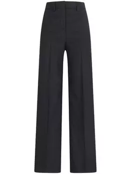 Брюки прямого кроя Incotex, черный