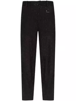 Брюки прямого кроя IRO Morine, черный