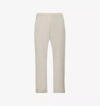 Брюки прямого кроя из эластичного хлопка с завязками Barena Venezia, цвет sabbia