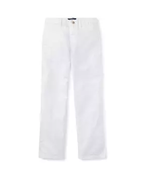 Брюки прямого кроя из эластичного твила для больших мальчиков Polo Ralph Lauren