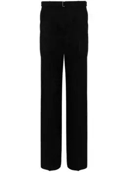 Брюки прямого кроя из коллаборации с Future Lanvin, черный