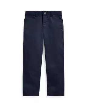 Брюки прямого кроя из твила для малышей и мальчиков Polo Ralph Lauren