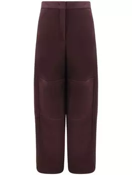 Брюки прямого кроя Jil Sander, красный