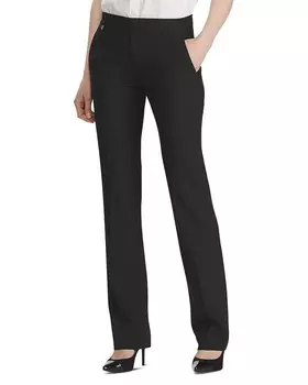 Брюки прямого кроя Lauren Ralph Lauren, черный