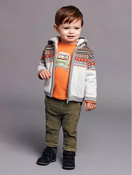 Брюки прямого кроя Mayoral, зеленый