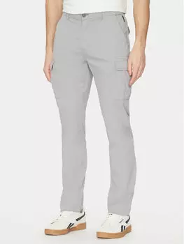 Брюки прямого кроя NP0A4IDQH621 Napapijri, серый