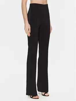 Брюки прямого кроя PA-082-51E2-V320 Elisabetta Franchi, черный