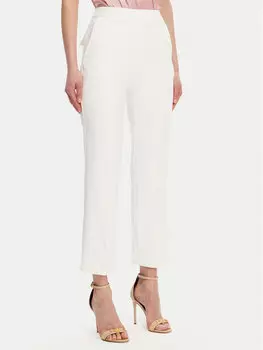 Брюки прямого кроя PA-089-51E2-V290 Elisabetta Franchi, белый