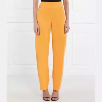 Брюки прямого кроя Patrizia Pepe, оранжевый
