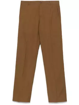 Брюки прямого кроя PT Torino, коричневый