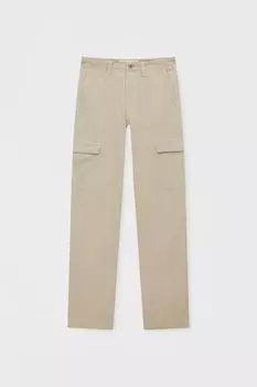 Брюки прямого кроя PULL&amp;BEAR