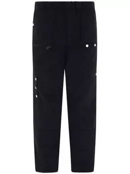 Брюки прямого кроя с накладными карманами и логотипом Undercover, черный