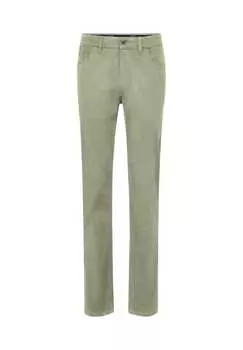 Брюки прямого кроя с пятью карманами и эластичным поясом Montreal Redpoint, хаки