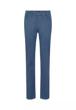 Брюки прямого кроя с пятью карманами и эластичным поясом Montreal Redpoint, синий