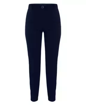 Брюки прямого кроя с завышенной талией Kocca, синий