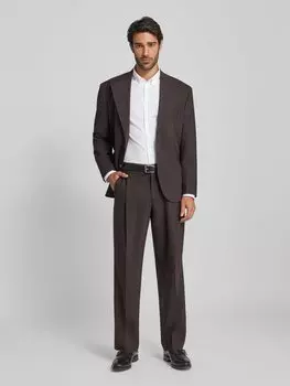 Брюки прямого кроя со складками, модель «OTTO» SELECTED HOMME