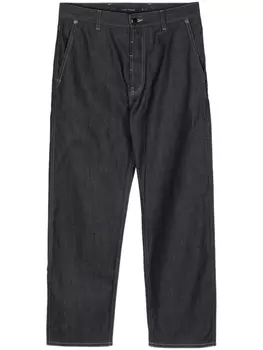 Брюки прямого кроя со средней посадкой Sofie D'hoore, синие