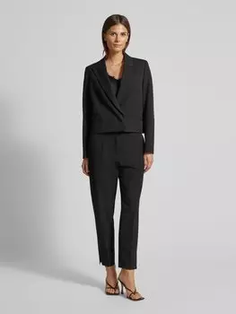 Брюки прямого кроя со стрелками Christian Berg Woman Selection, черный