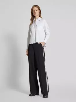 Брюки прямого кроя со стрелками, модель «AMELIE GALLON» Cambio, черный