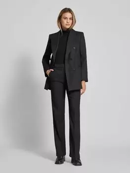 Брюки прямого кроя со стрелками, модель «MEAN» Drykorn, черный