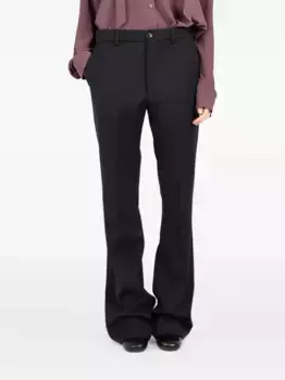 Брюки прямого кроя со стрелками по центру Socit Anonyme, синий