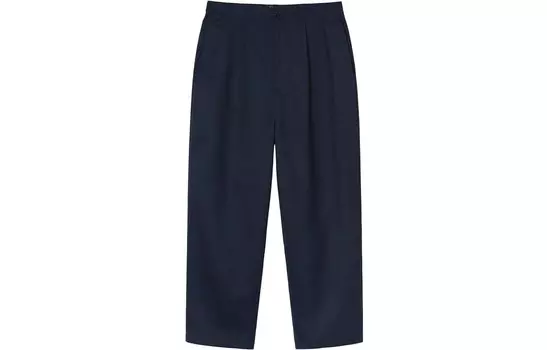 Брюки прямого кроя Stssy Volume Stussy, синий