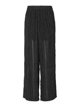 Брюки прямого кроя Tobine 17157928 Pieces, черный