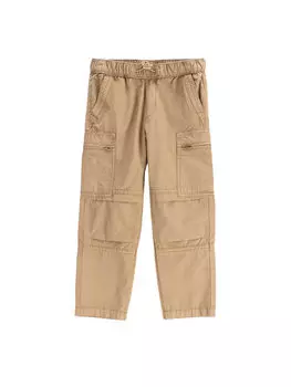 Брюки прямого кроя WC5119101MBK Coccodrillo, коричневый