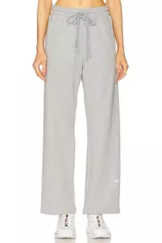 Брюки прямого покроя Adidas By Stella Mccartney, medium heather grey