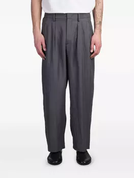 Брюки прямого покроя Attachment, серый