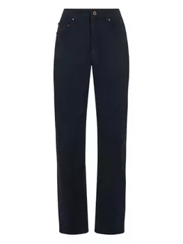 Брюки прямого покроя Boglioli, синий