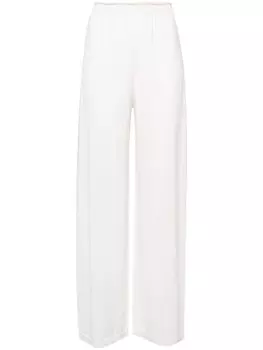 Брюки прямого покроя Fedeli с эластичной талией, серый