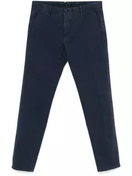 Брюки прямого покроя Incotex, синий