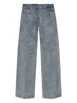 Брюки прямого покроя IRO, синий