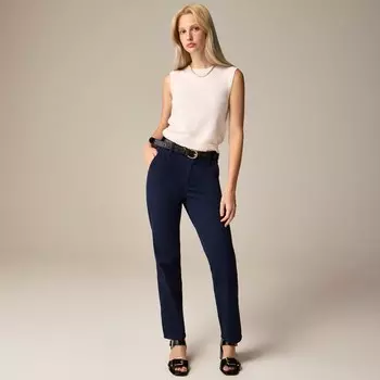 Брюки прямого покроя Кейт в стиле чинос J.Crew, синий