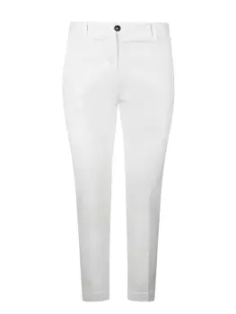 Брюки прямого покроя Nine In The Morning, белый