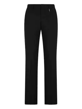 Брюки прямого покроя Roberto Cavalli, черный