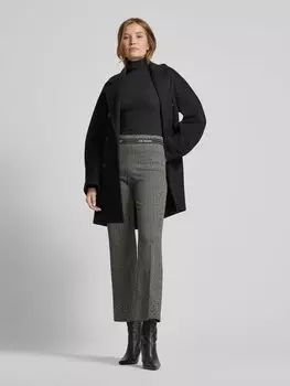 Брюки прямого покроя с эластичным поясом, модель «FAITH» Cambio, черный