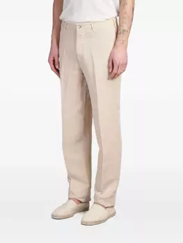 Брюки прямого покроя Santaniello, нейтральный