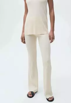 Брюки PUIGDI Mango, молочный