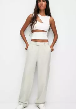 Брюки PULL&BEAR, белый