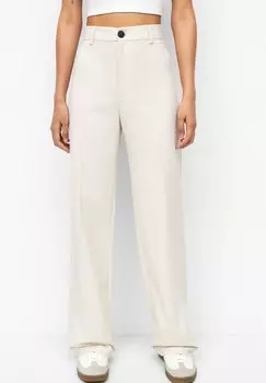 Брюки PULL&BEAR, белый