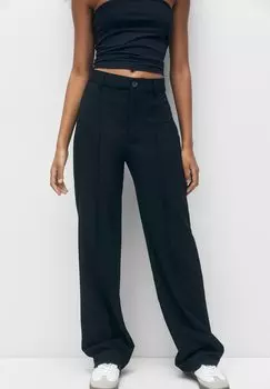 Брюки PULL&BEAR, черный